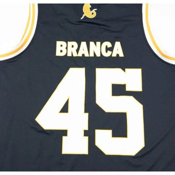 Pop-A-Shot x Fernet Branca Basketball Jersey Men's Black Gold 1845 Collectible - Picture 9 of 14